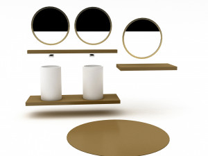 Bohemian bathroom toilet 03 Modelo 3D