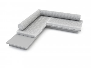 Bohemian seating 02 3D Model