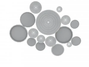 Bohemian decor 3D Model