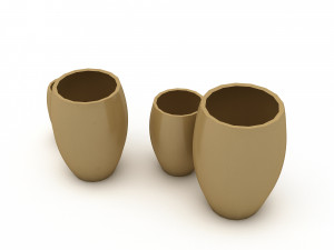 3D bohemian vases 3Dモデル