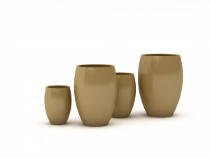 3D bohemian vases 3D Model