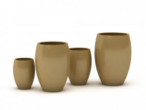 3D bohemian vases 3D Model