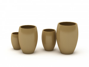 3D bohemian vases 3D Model