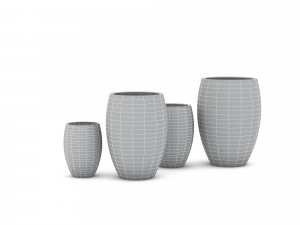 3D bohemian vases 3D Model