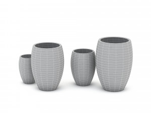 3D bohemian vases 3D Model