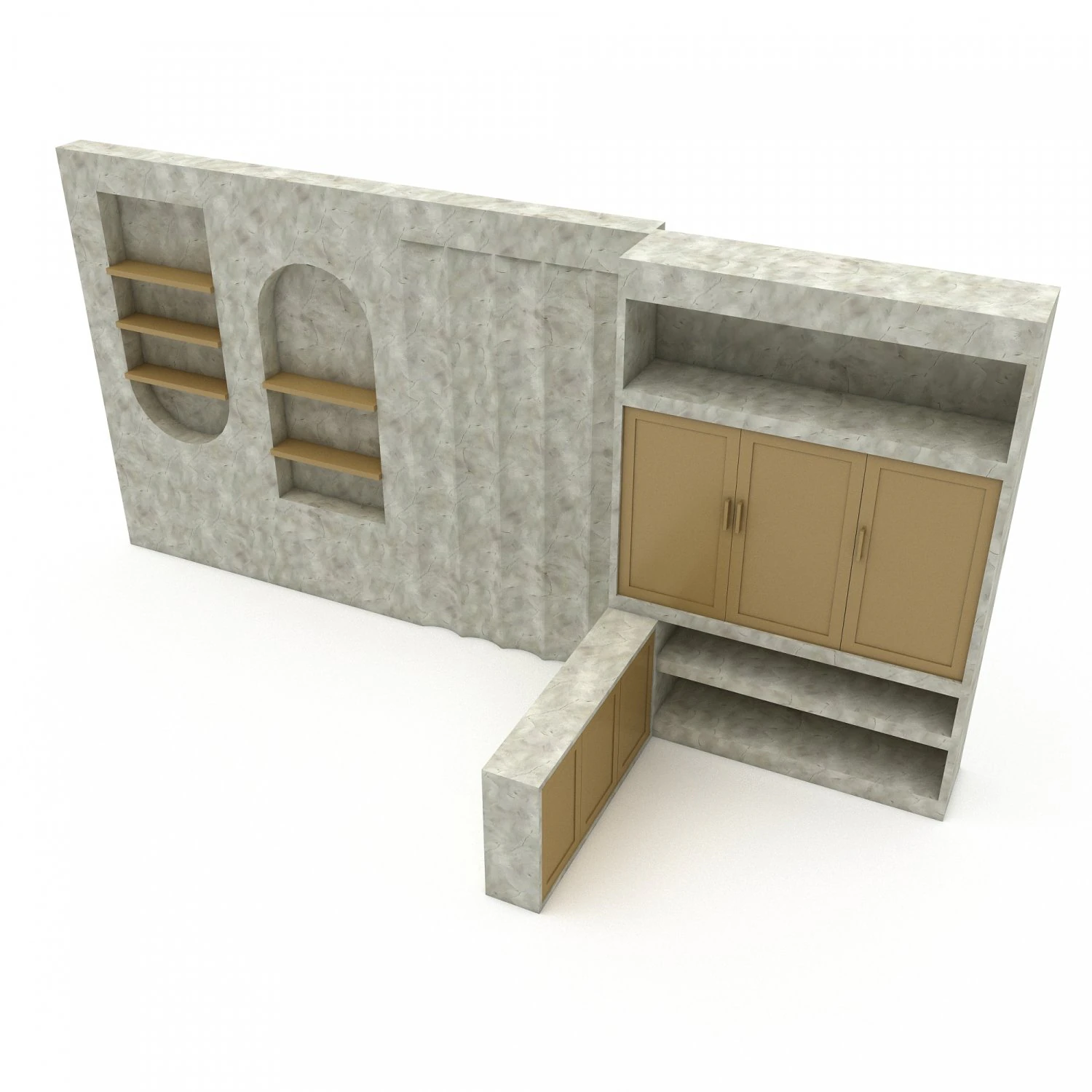 Bohemian wall decor 3D 3D Model .c4d .max .obj .3ds .fbx .stl .blend