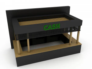 bowling cash 3D Model