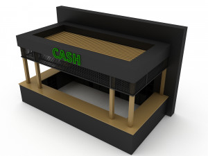 bowling cash Modelo 3D