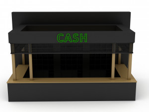 bowling cash Modelo 3D