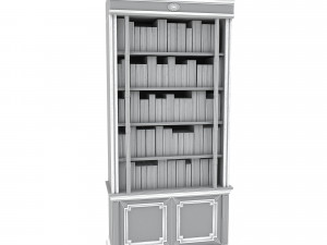 Classic office furniture 01 3D 3D मॉडल