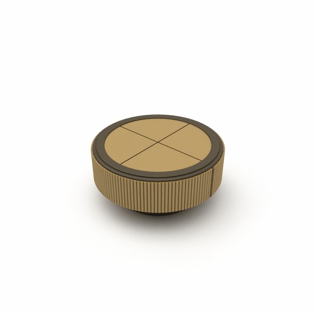 Classic office coffee table Model 3D .c4d .max .obj .3ds .fbx .stl .blend 