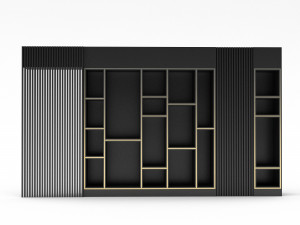3D classic office furniture 06 3D Модель