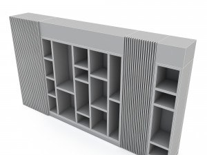 3D classic office furniture 06 3D Модель