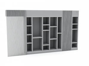 3D classic office furniture 06 3D Модель