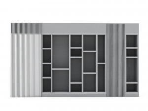 3D classic office furniture 06 3D Модель