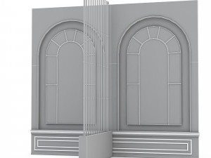 cafe wall decor Modello 3D