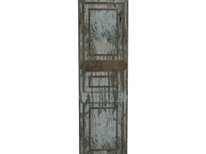 3D old door can 3Dモデル