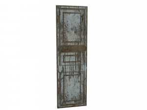 3D old door can 3D 모델