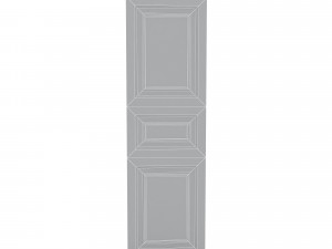 3D old door can 3D 모델
