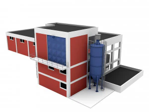 Old factory 3D Model