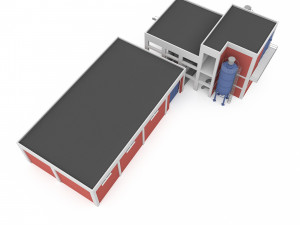 Old factory 3D 模型