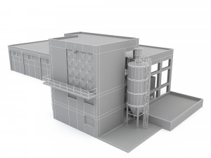 Old factory 3D 模型