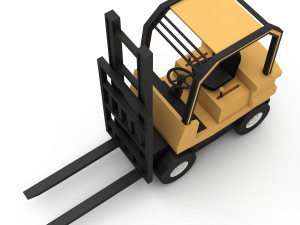Forklift 3D 3Dモデル