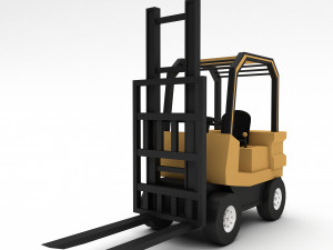 Forklift 3D 3D Model
