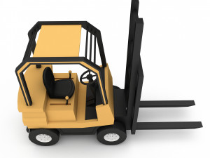 Forklift 3D 3D Model