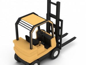 Forklift 3D 3D Model