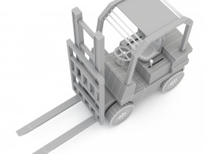 Forklift 3D 3D Model