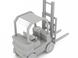 Forklift 3D 3D Model