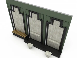 3D mascid 01 model 3D Model