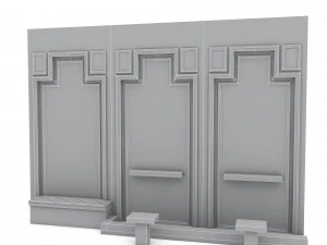 3D mascid 01 model 3D Model