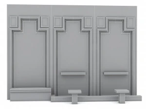 3D mascid 01 model 3D Model