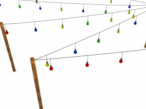 Village lighting 3Dモデル