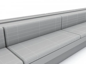 Cafe sitting 3D Model