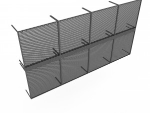 Metal mesh model Modèle 3D