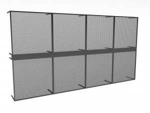 Metal mesh model Modèle 3D