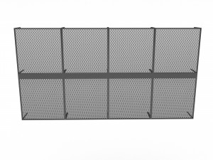 Metal mesh model Modèle 3D