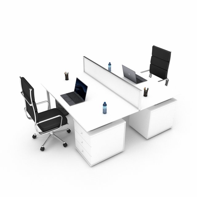 3D office work and meeting table 04 Model 3D .c4d .max .obj .3ds .fbx .stl .blend