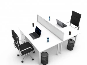 3D office work and meeting table 04 3D Model