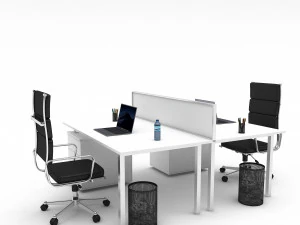 3D office work and meeting table 04 3D Model