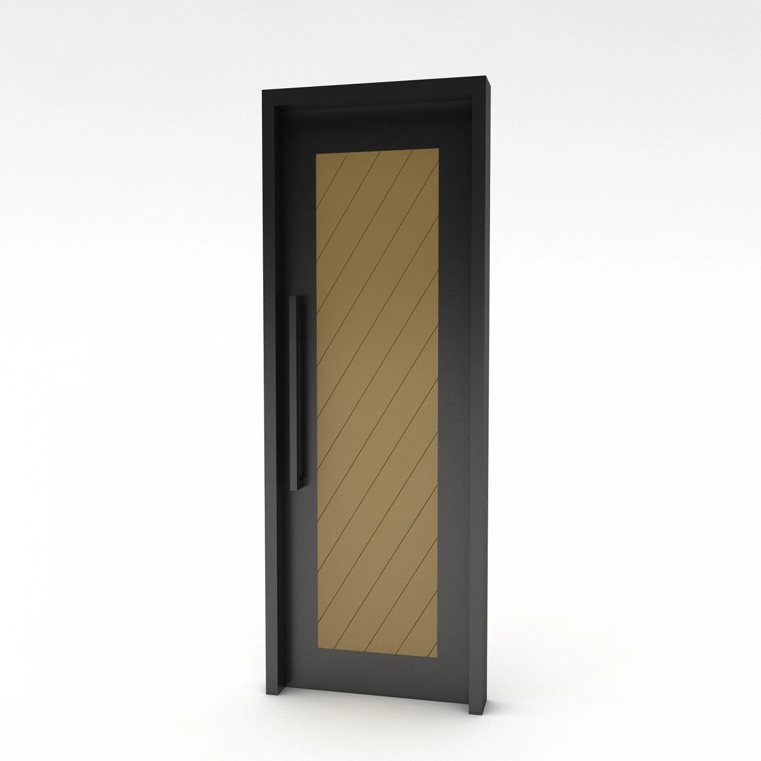 modern office door 3D Model .c4d .max .obj .3ds .fbx .stl .blend 