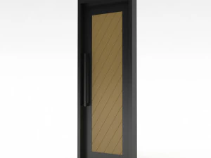 modern office door 3D Model