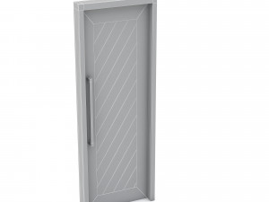 modern office door Modelo 3D