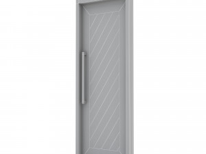 modern office door Modelo 3D