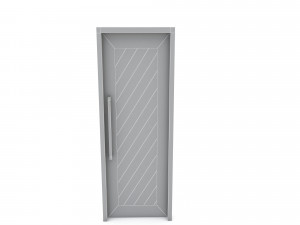 modern office door Modelo 3D