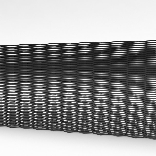 3D modern architectural separation model 3D Model .c4d .max .obj .3ds .fbx .stl .blend 