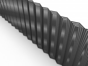 3D modern architectural separation model 3D Model